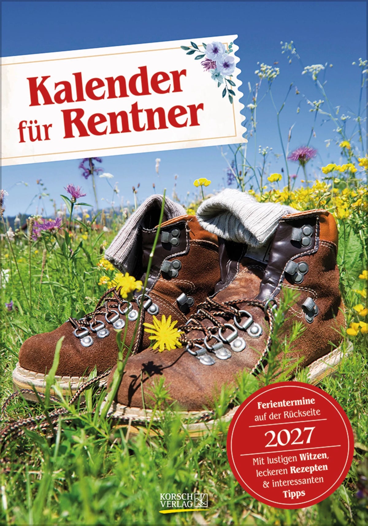 Wandkalender: Kalender für Rentner 2027