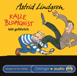 Buchcover von 'Kalle Blomquist 2. Kalle Blomquist lebt gefährlich. Hörspielklassiker' - Hörbuch (CD) von Astrid Lindgren