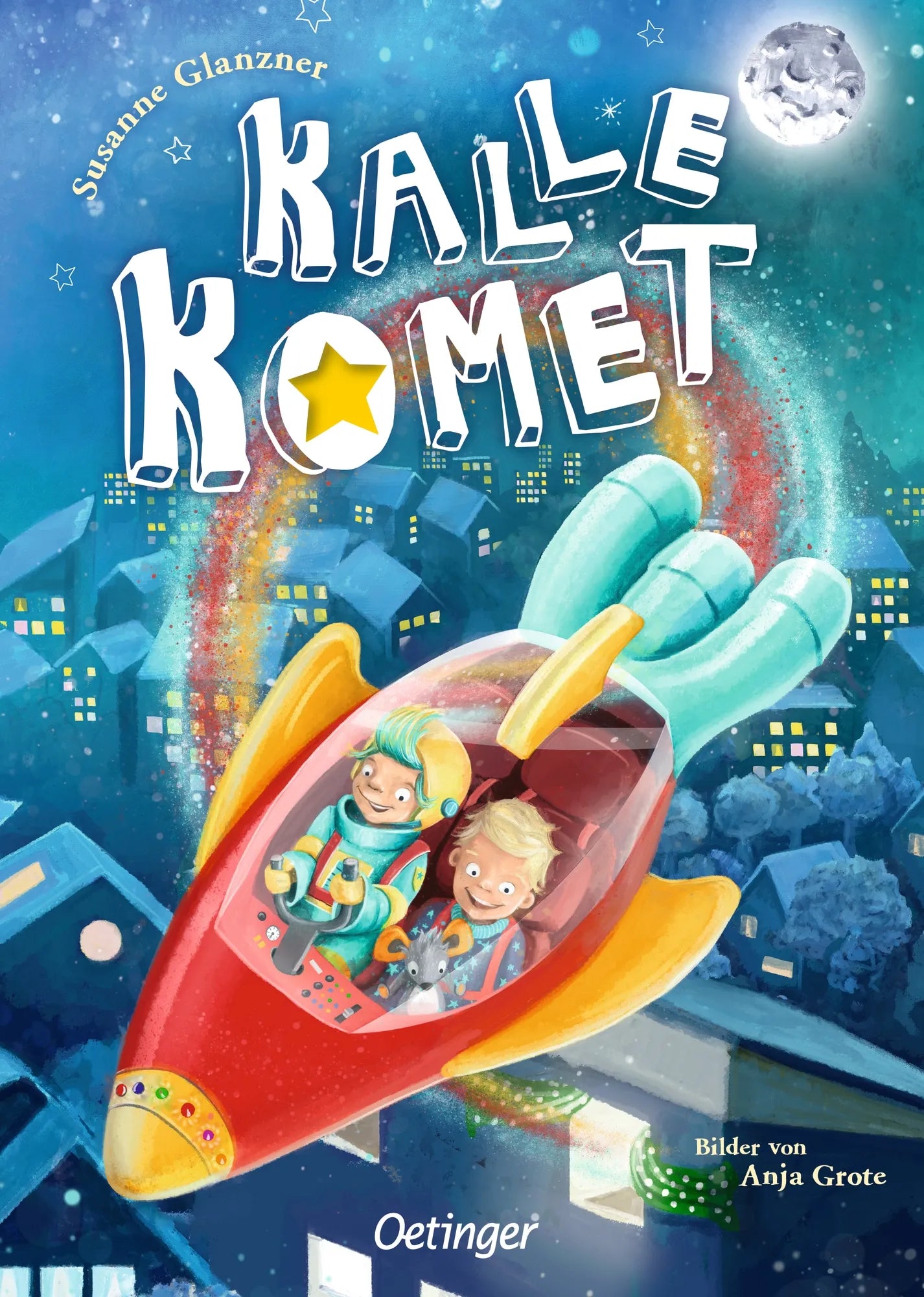 Buchcover von 'Kalle Komet 1' - Gebundene Ausgabe von Susanne Glanzner