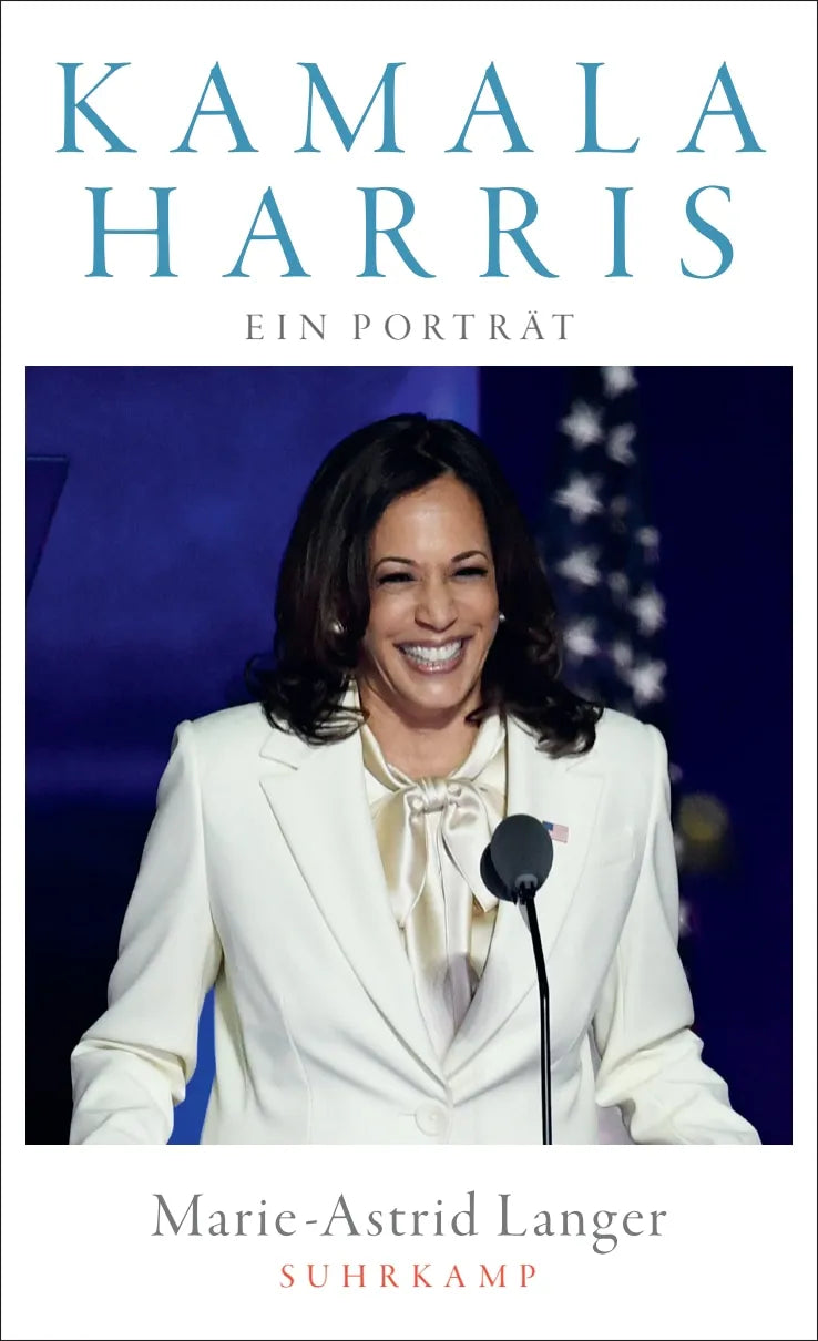 Buchcover von 'Kamala Harris' - Paperback von Marie-Astrid Langer