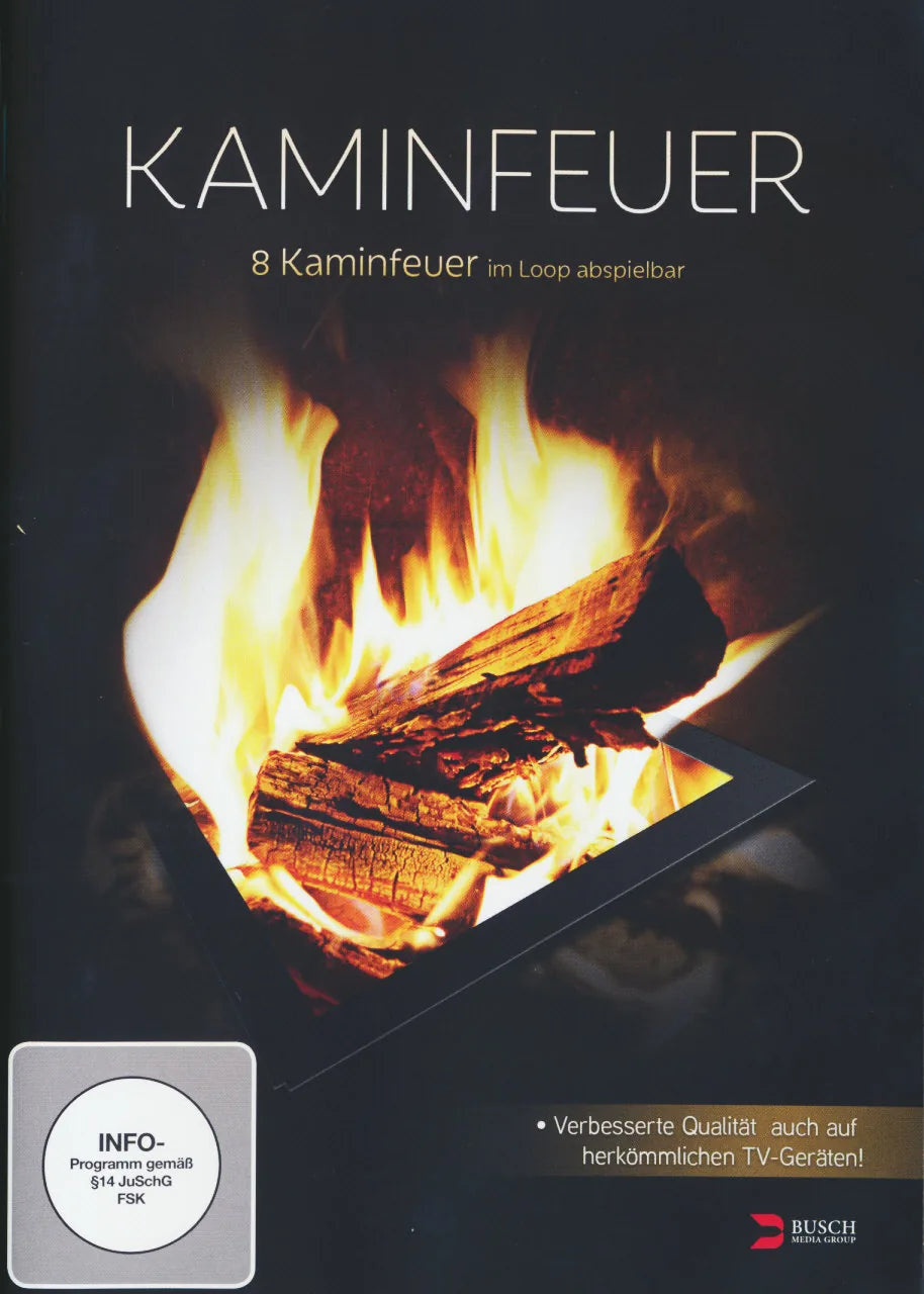 Kaminfeuer - 8 Kaminfeuer - DVD