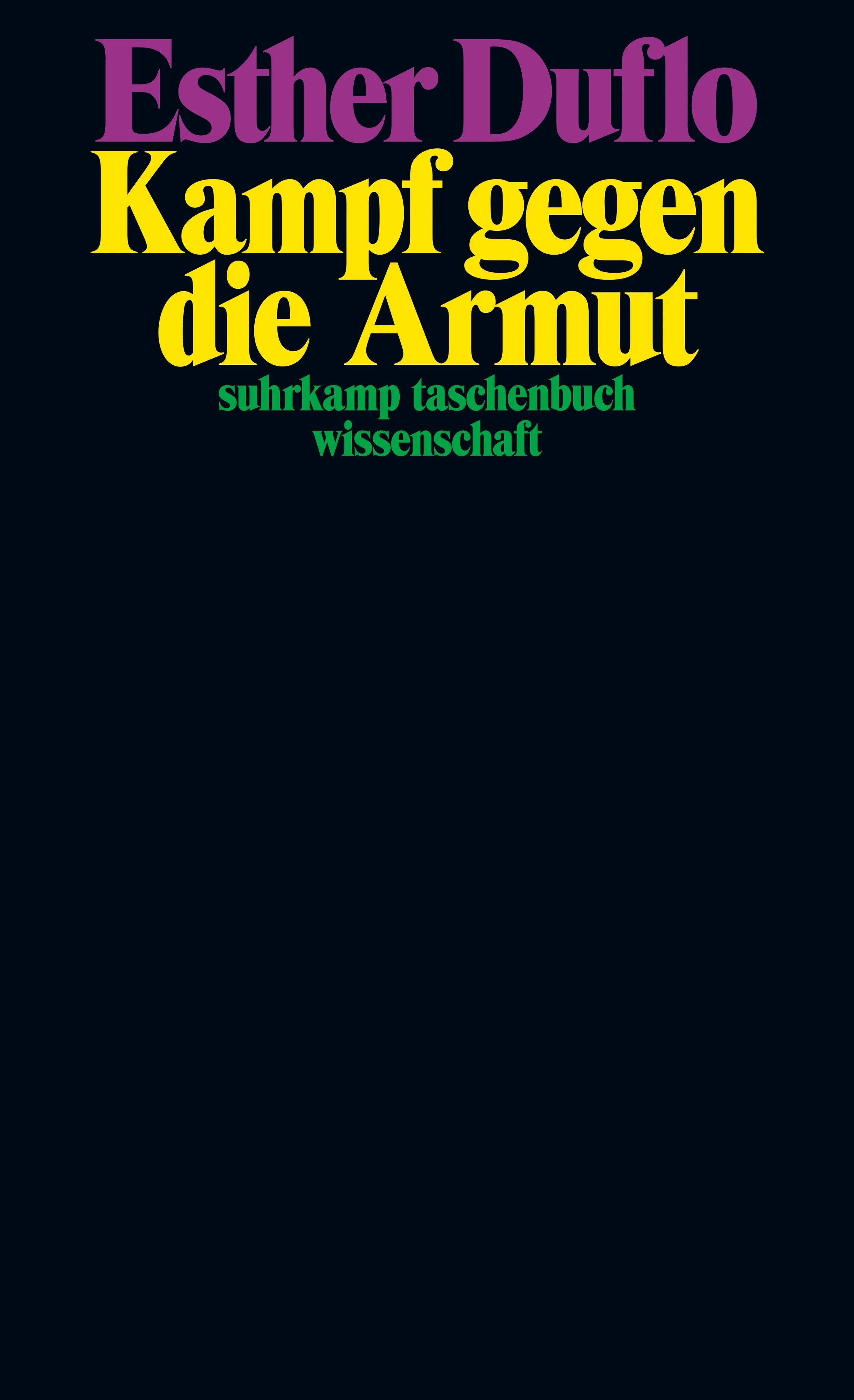 Buchcover von 'Kampf gegen die Armut' - Taschenbuch von Esther Duflo