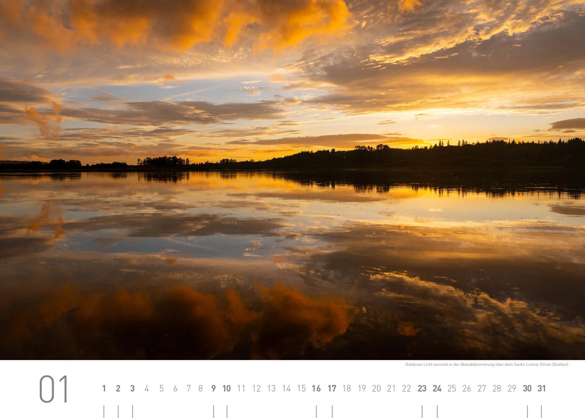 Kanada Exklusivkalender 2027 – Ansicht