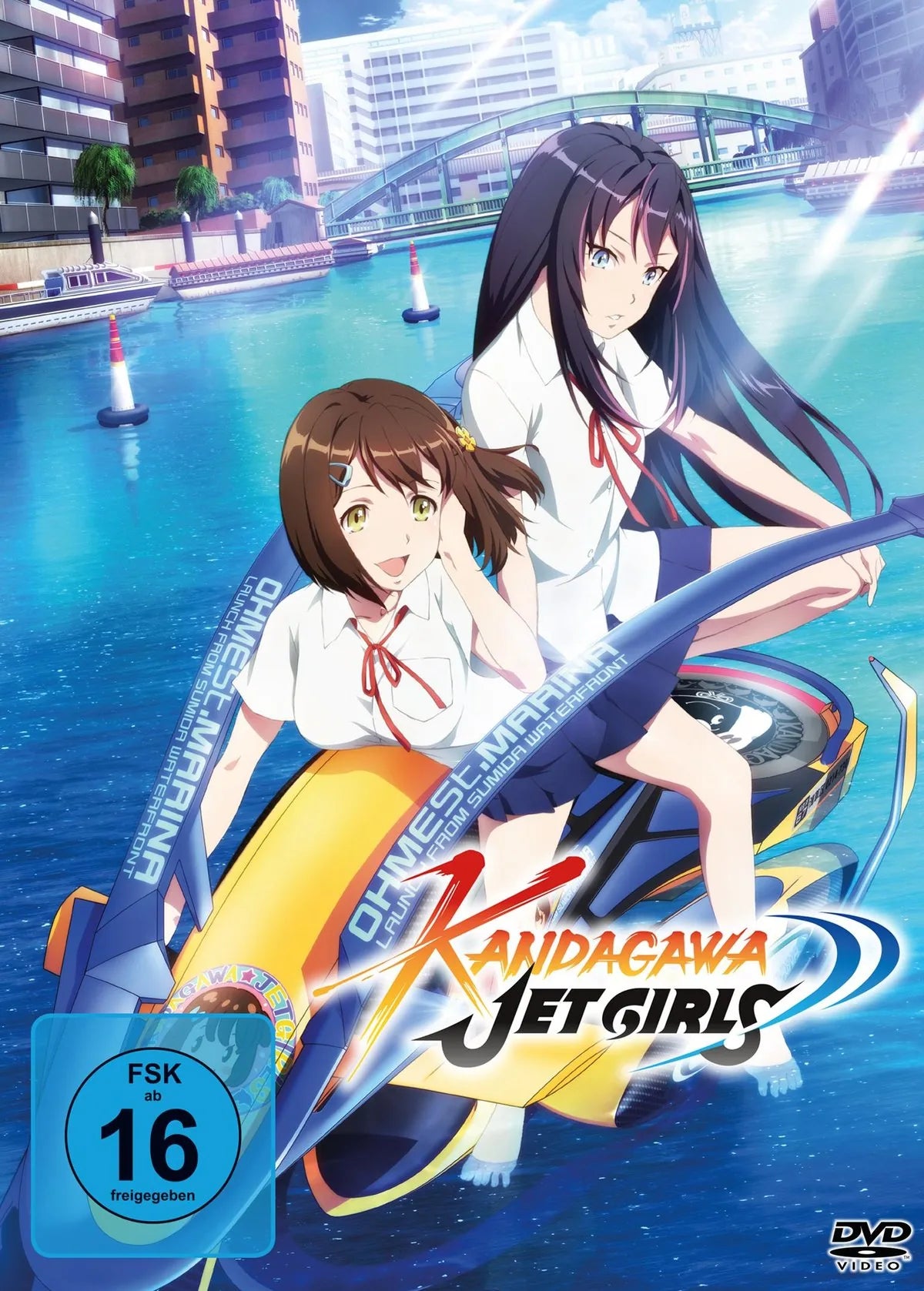 Kandagawa Jet Girls - Komplett-Set - DVD