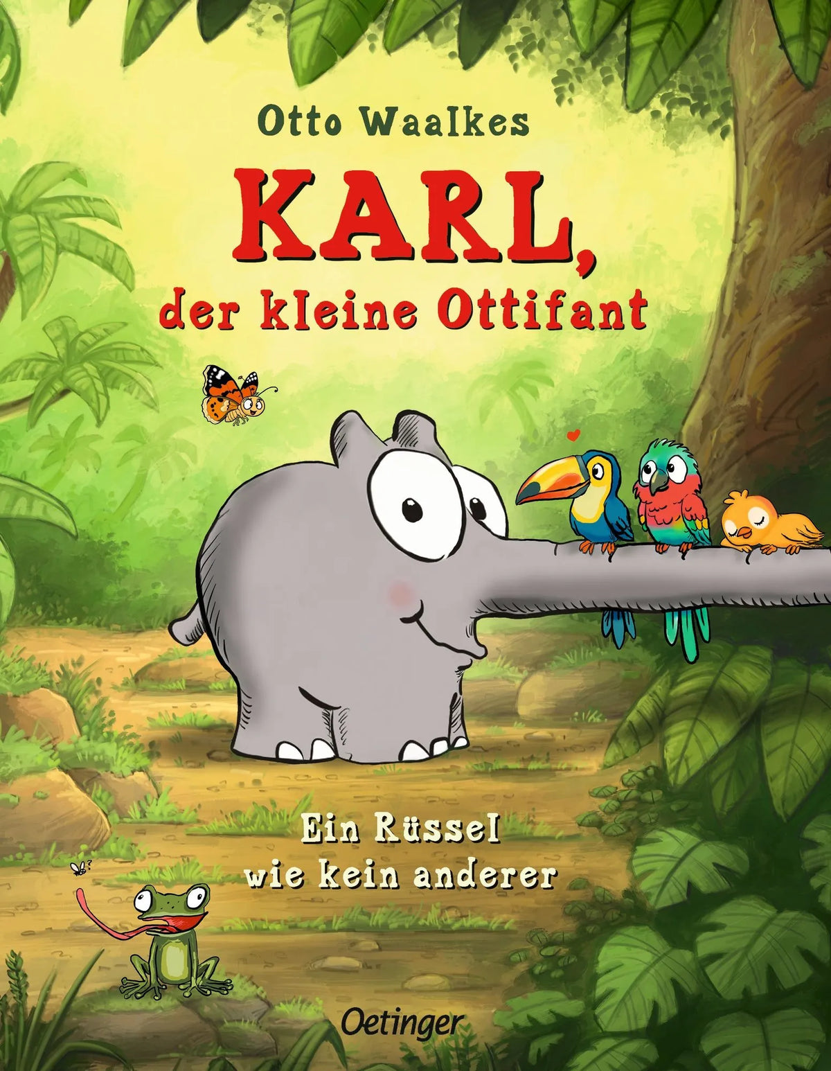 Cover: Karl, der kleine Ottifant. Ein Rüssel wie kein anderer (Hardcover) von Otto Waalkes