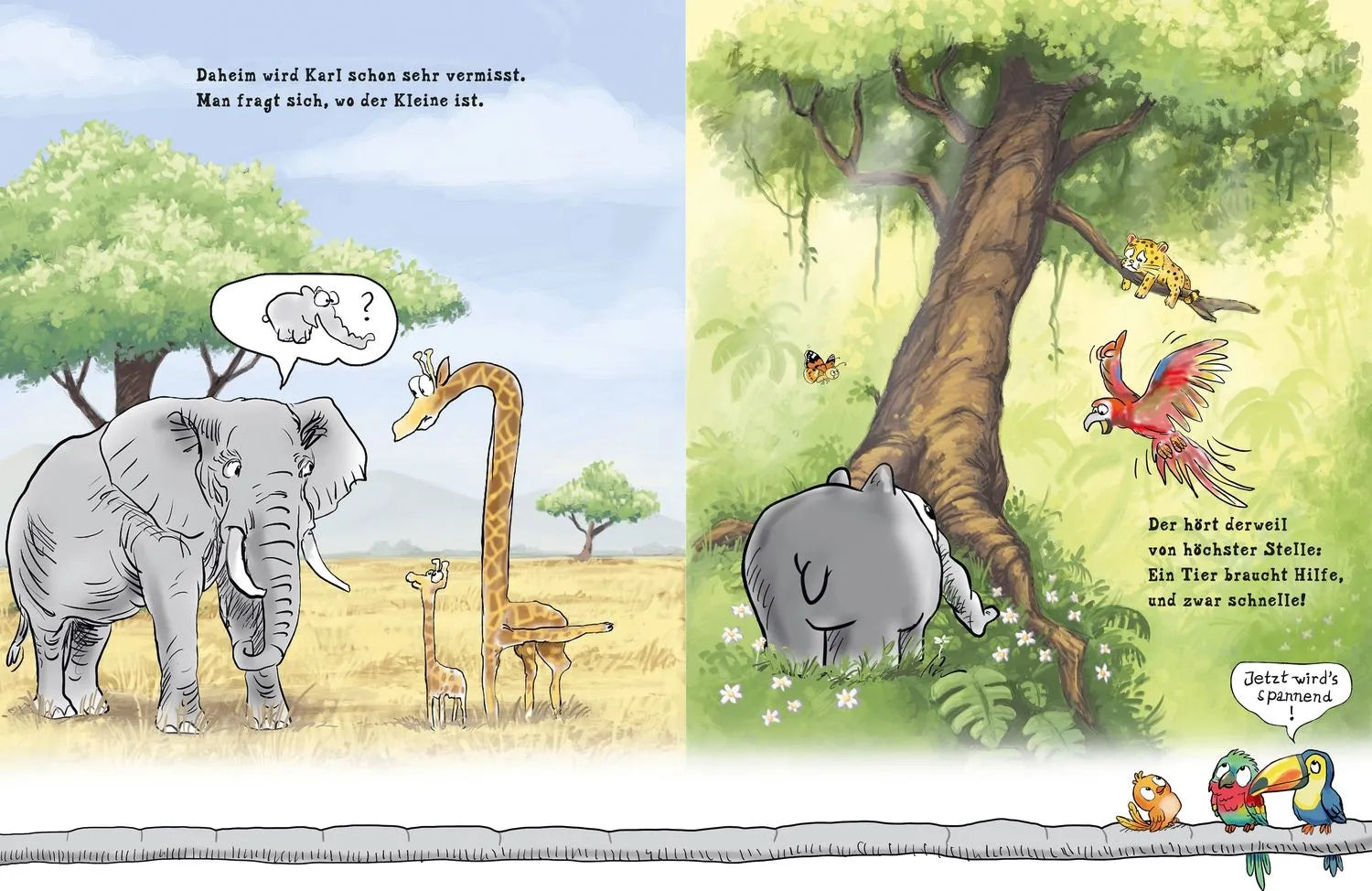 Detailansicht: Karl, der kleine Ottifant. Ein Rüssel wie kein anderer (Hardcover)