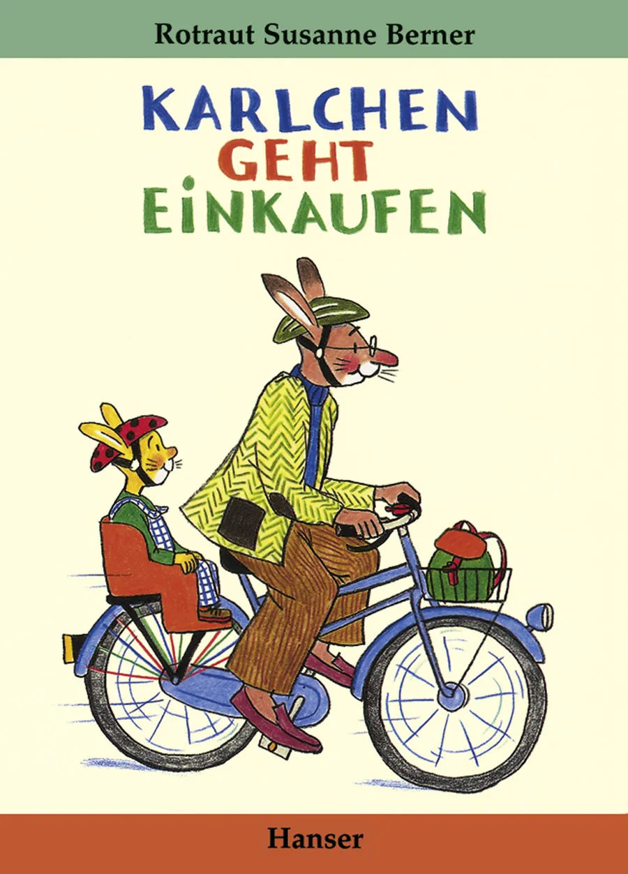Buchcover von 'Karlchen geht einkaufen' - Gebundene Ausgabe von Rotraut Susanne Berner