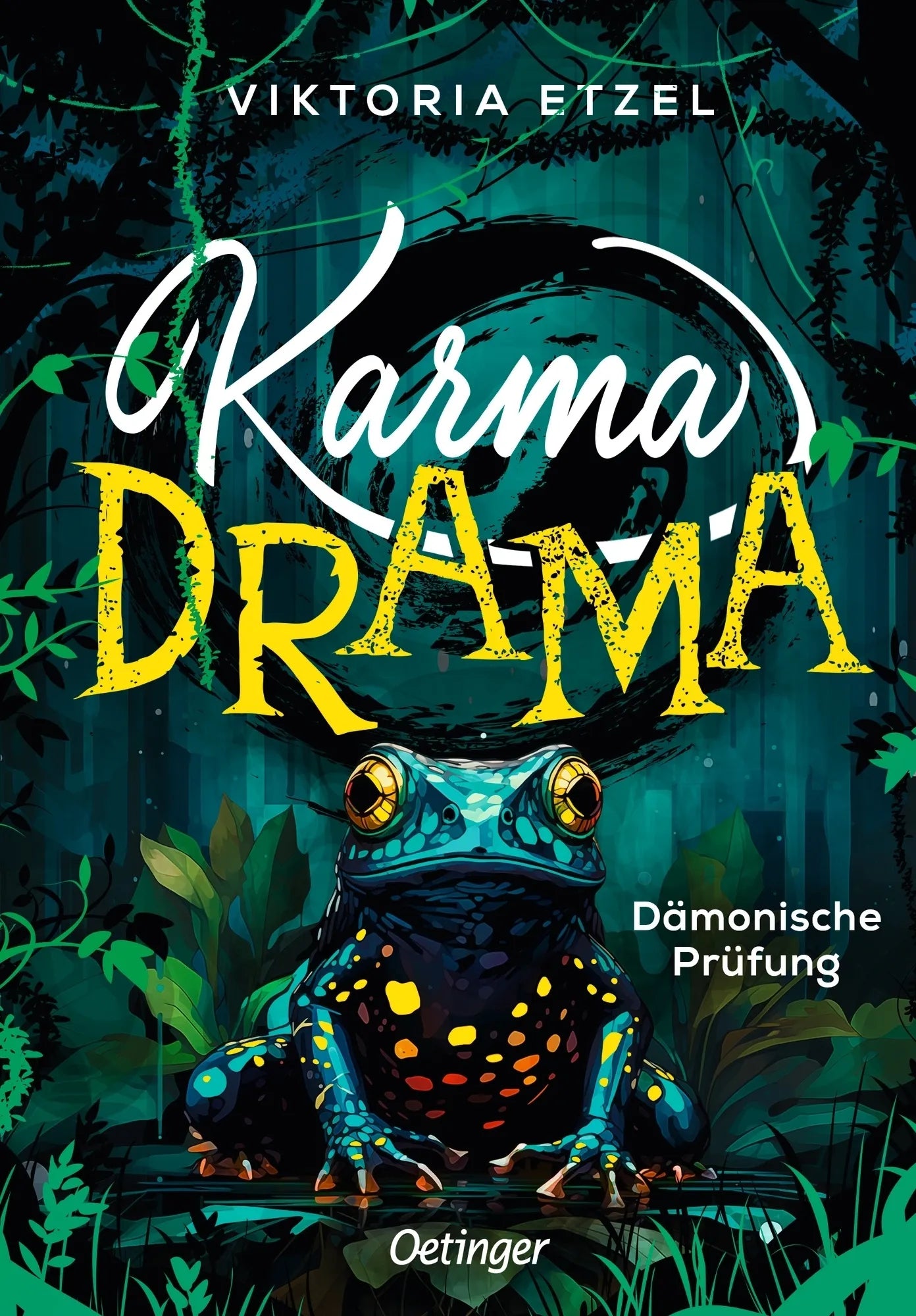 Buchcover von 'Karma Drama 1. Dämonische Prüfung' - Gebundene Ausgabe von Viktoria Etzel
