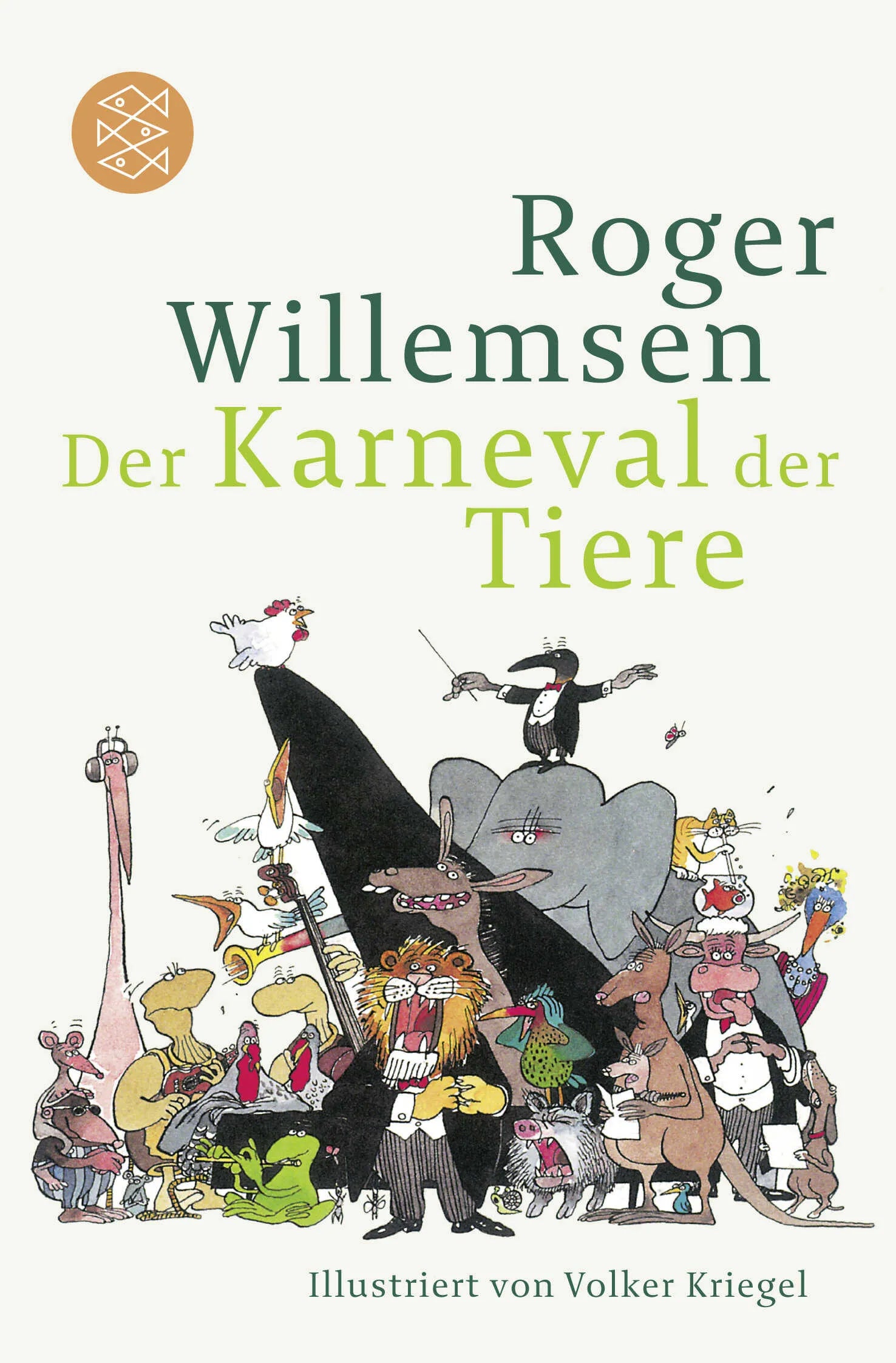Buchcover von 'Karneval der Tiere' - Taschenbuch von Roger Willemsen