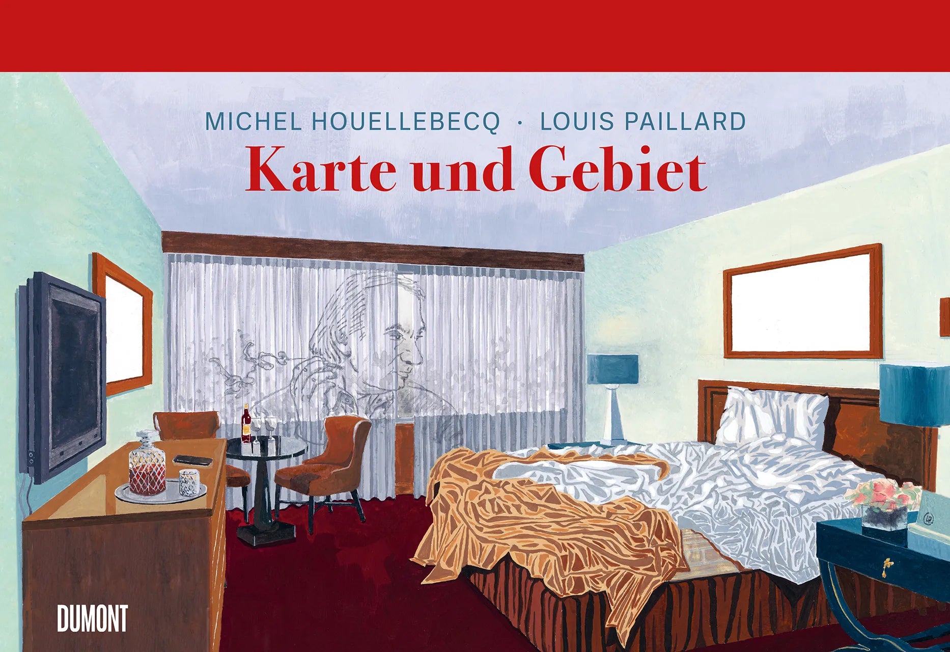 Buchcover von 'Karte und Gebiet' - Gebundene Ausgabe von Michel Houellebecq