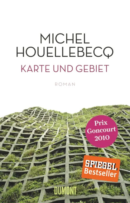 Buchcover von 'Karte und Gebiet' - Gebundene Ausgabe von Michel Houellebecq