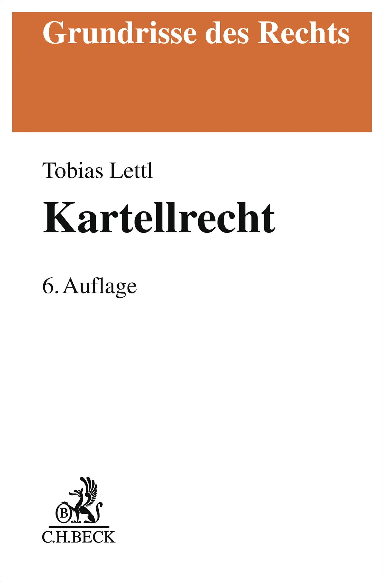 Cover: Kartellrecht (Taschenbuch) von Tobias Lettl