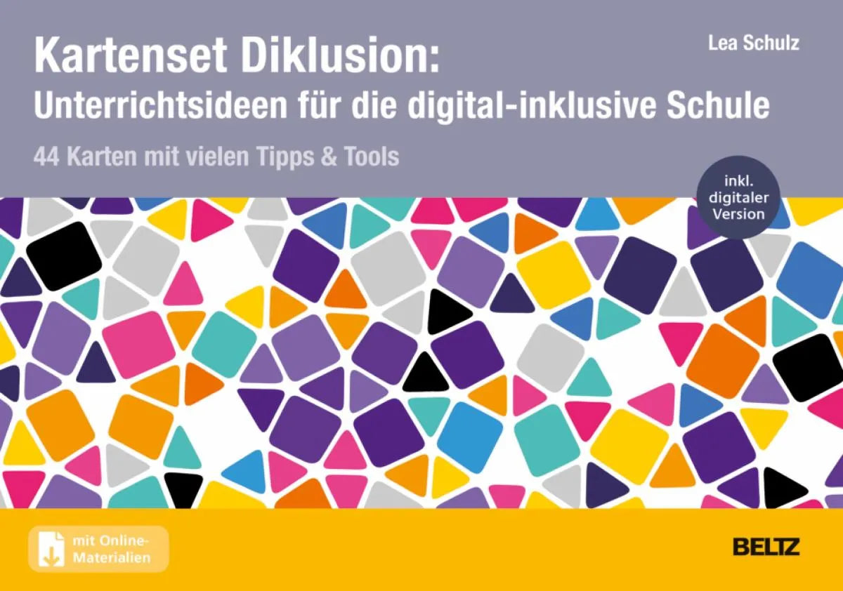 Cover: Kartenset Diklusion: Unterrichtsideen für eine digital-inklusive Schule (E-Book) von Lea Schulz