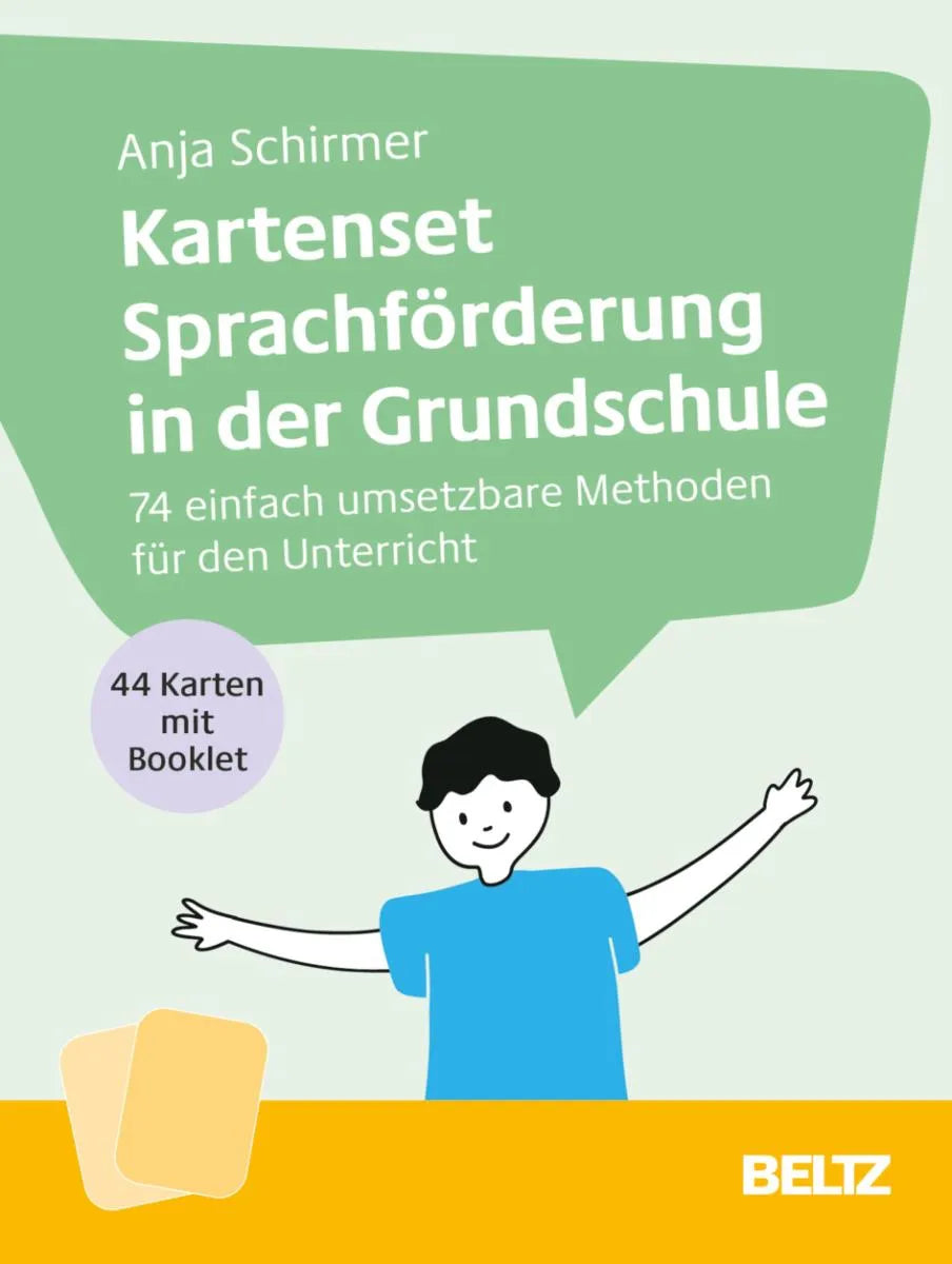 Cover: Kartenset Sprachförderung in der Grundschule (E-Book) von Anja Schirmer