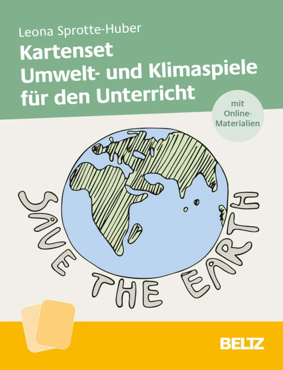 Cover: Kartenset Umwelt- und Klimaspiele für den Unterricht (E-Book) von Leona Sprotte-Huber