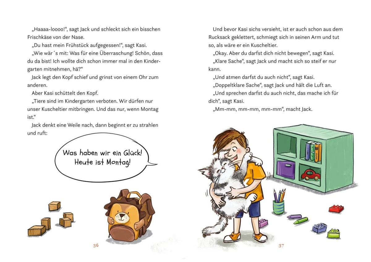 Detailansicht: Kasi und Jack (Hardcover)