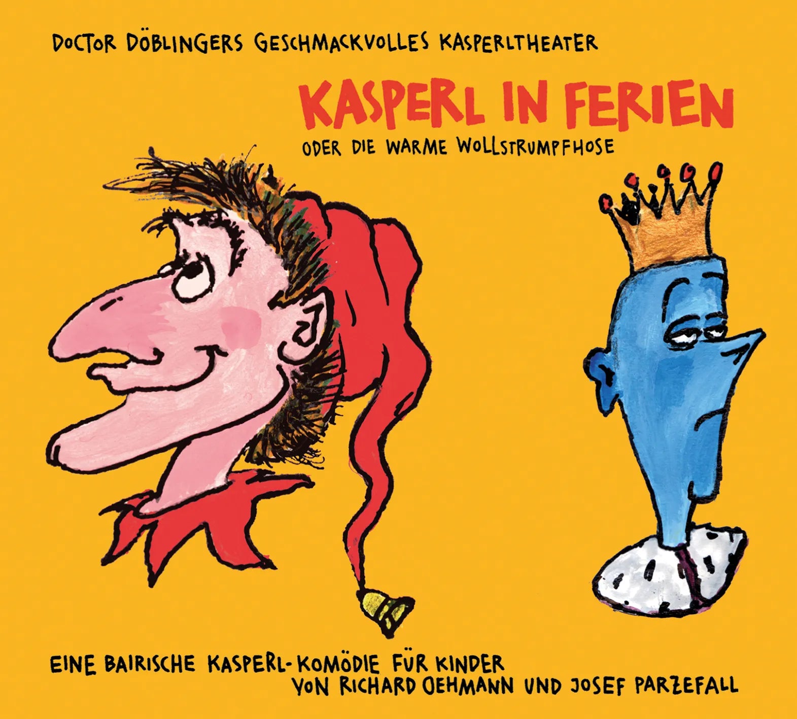 Buchcover von 'Kasperl in Ferien' - Hörbuch (CD) von Josef Parzefall