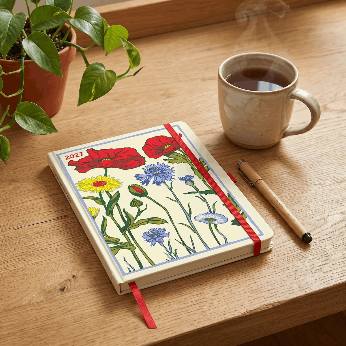 Kat Menschik - Notizkalender - Poppy 2027 – Ansicht