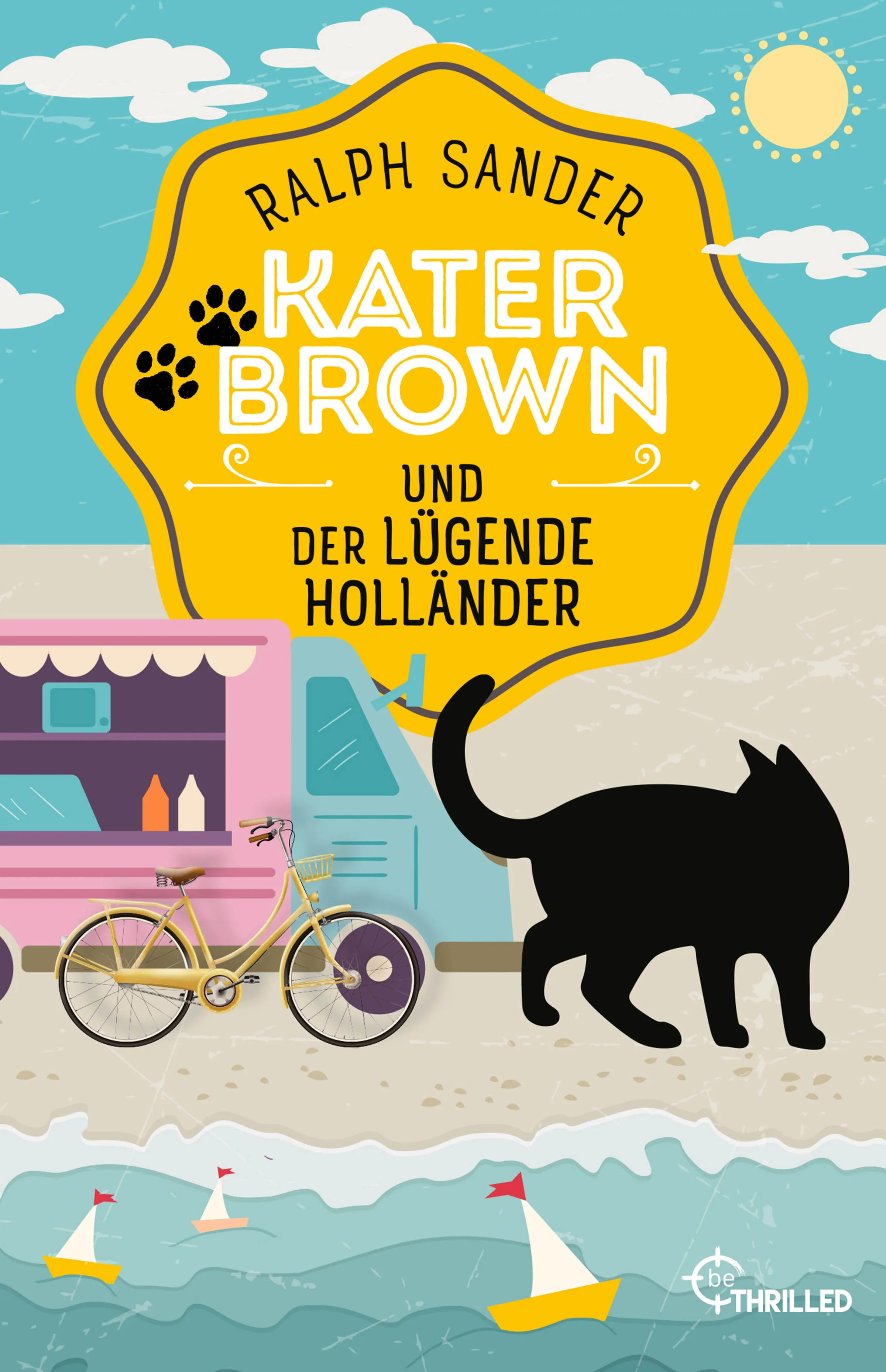 Buchcover von 'Kater Brown und der lügende Holländer' - Taschenbuch von Ralph Sander