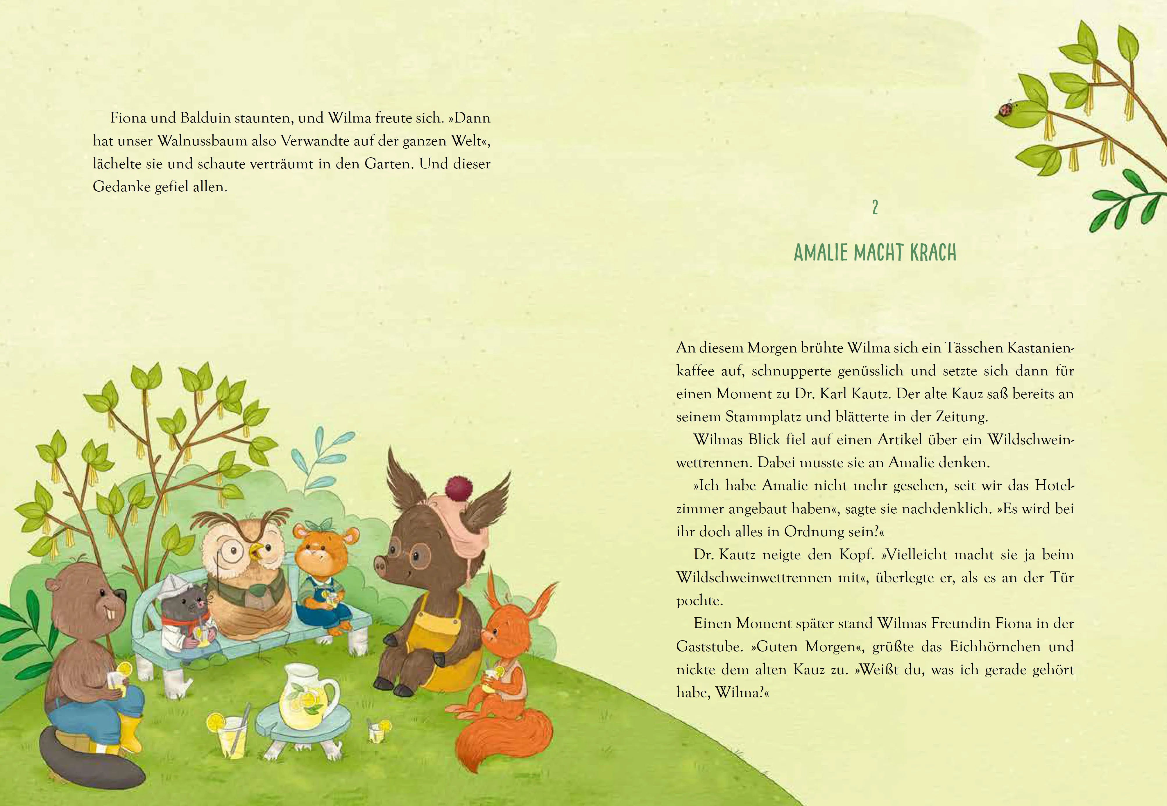 Produktansicht: Wilma Walnuss und das kleine Baumhotel (Gebundene Ausgabe)