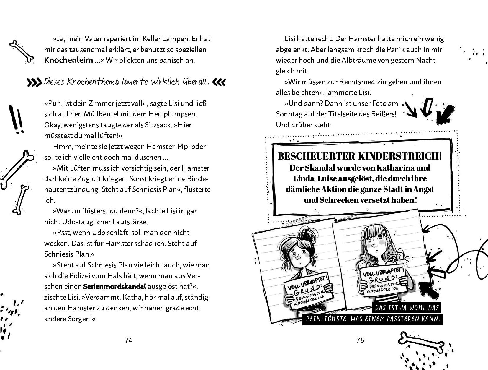 Produktansicht: Kathas Katastrophen – Mein Leben zwischen Knochenjob und Hamsterflop (Gebundene Ausgabe)