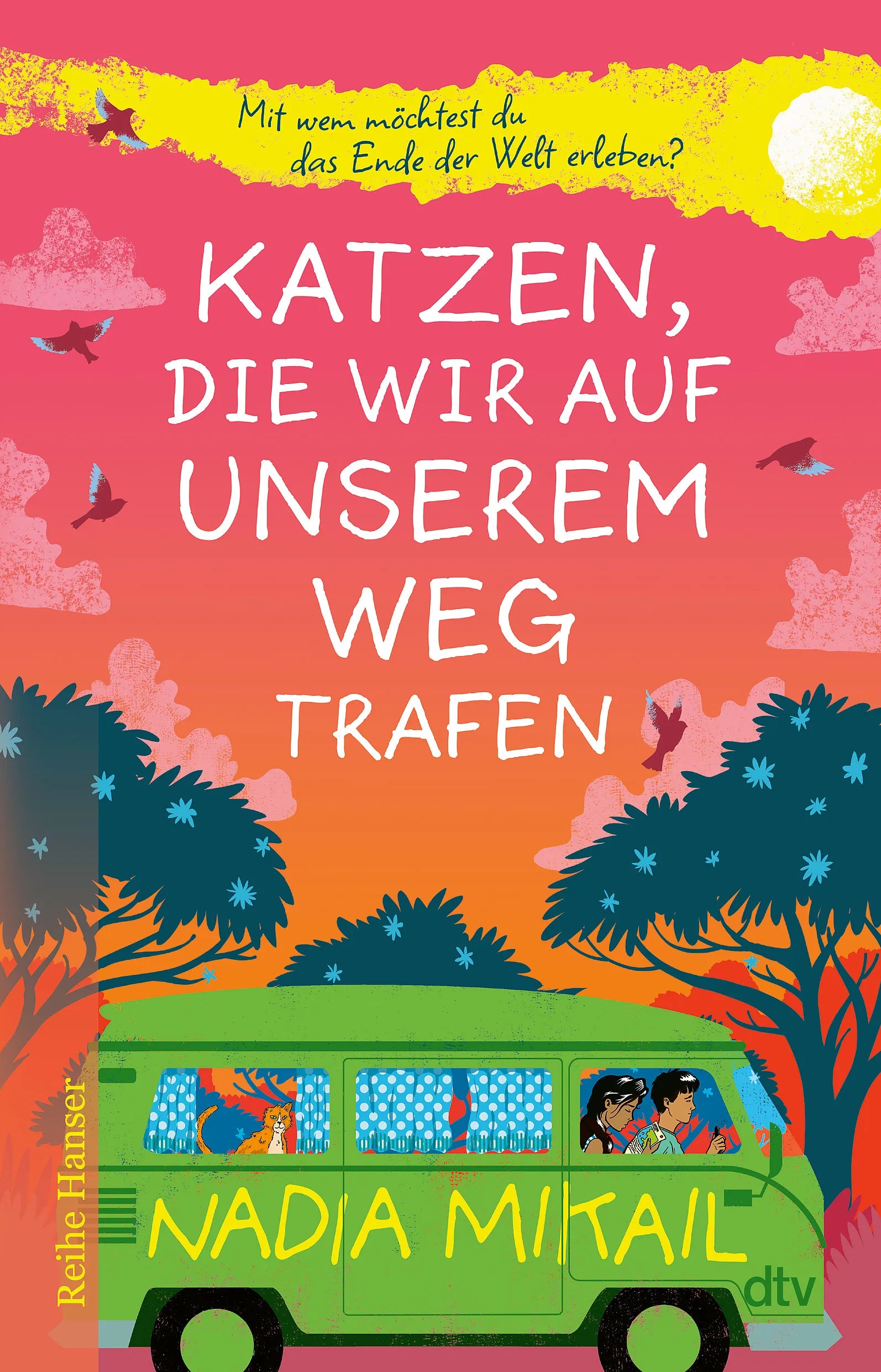Buchcover von 'Katzen, die wir auf unserem Weg trafen' - Paperback von Nadia Mikail