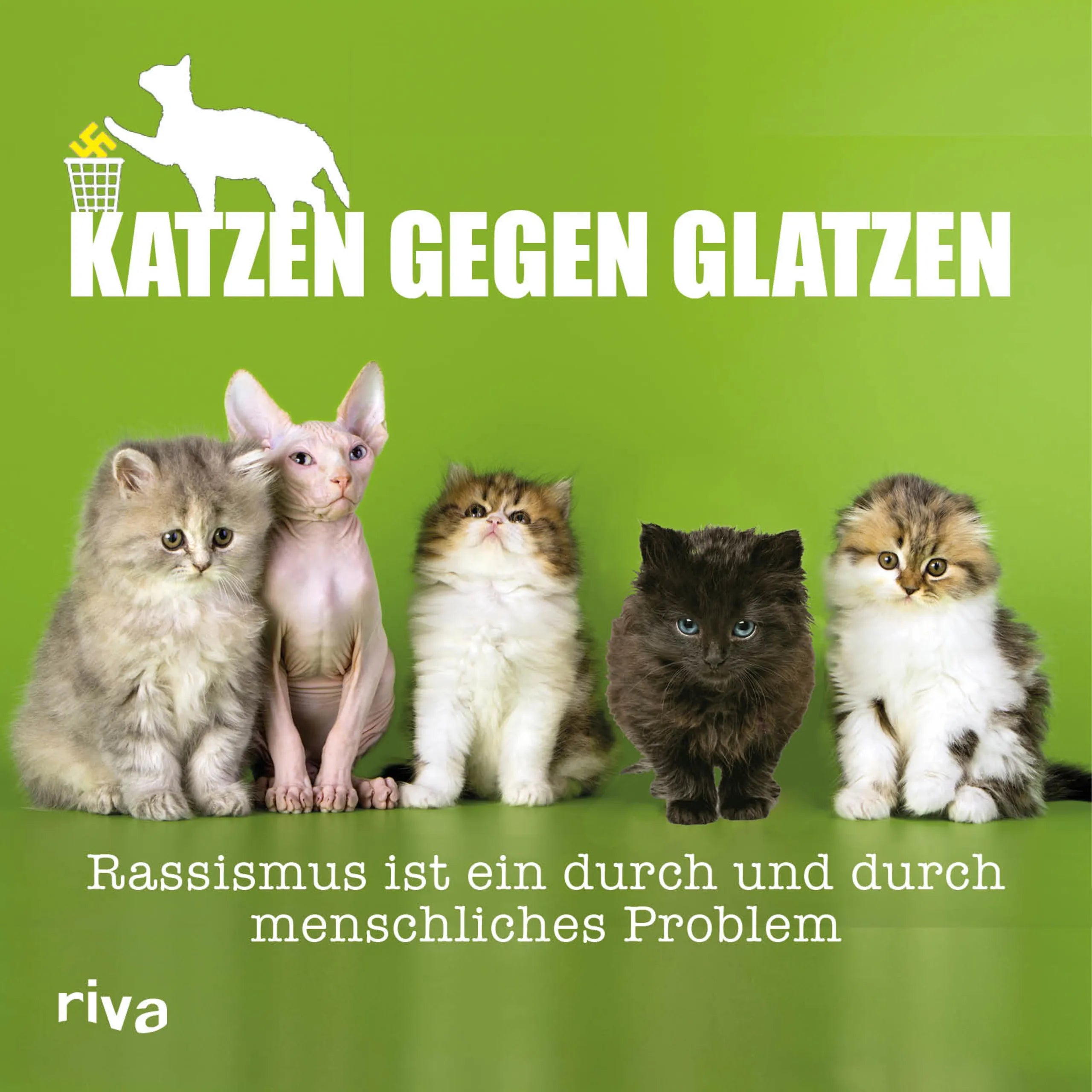 Buchcover von 'Katzen gegen Glatzen' - Gebundene Ausgabe von Paul von Katzenstein