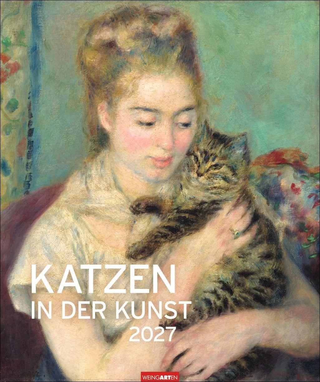 Wandkalender: Katzen in der Kunst Edition Kalender 2027
