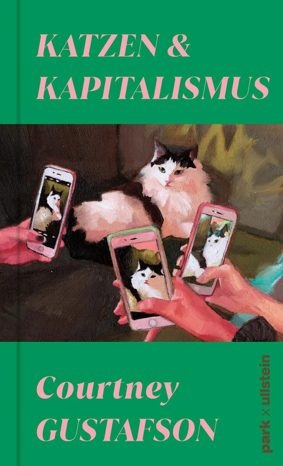 Buchcover von 'Katzen und Kapitalismus' - Gebundene Ausgabe von Courtney Gustafson