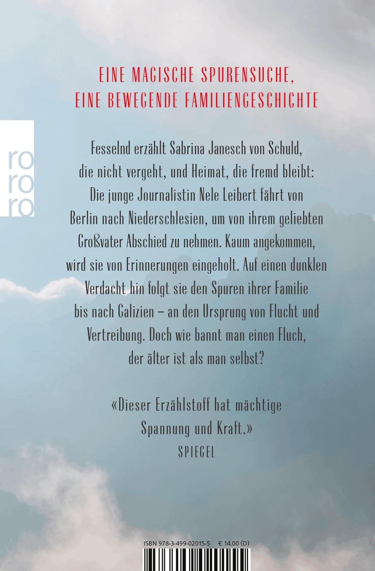 Rückseite: Katzenberge (Taschenbuch)