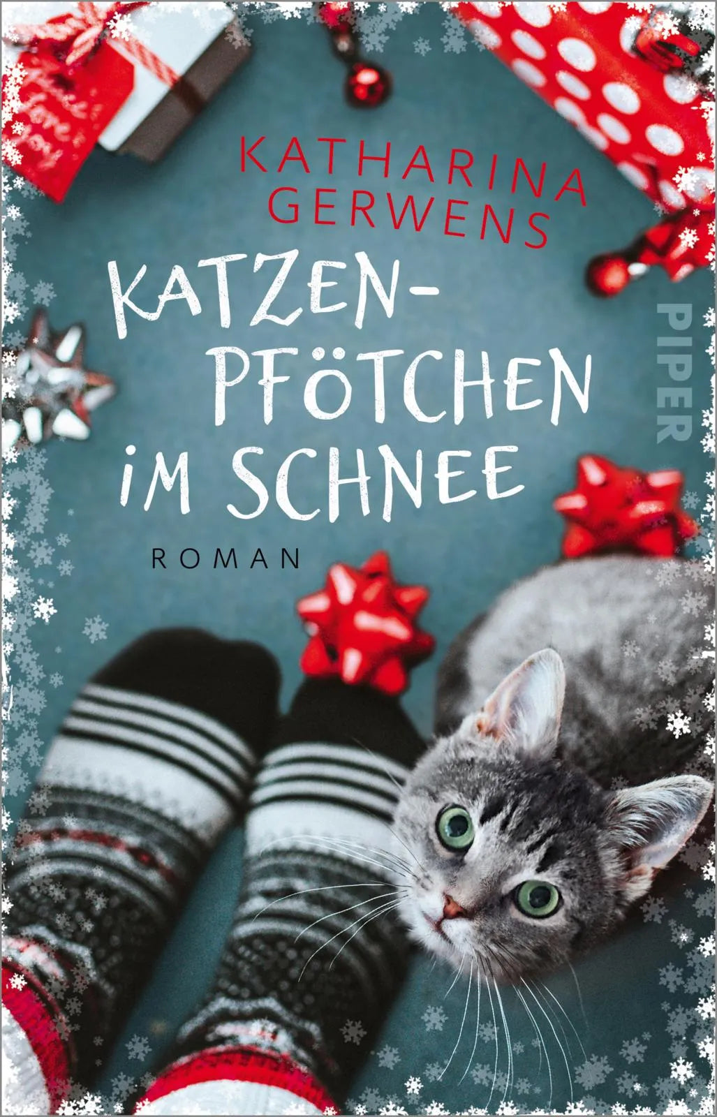 Buchcover von 'Katzenpfötchen im Schnee' - Taschenbuch von Katharina Gerwens