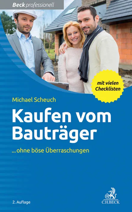 Buchcover von 'Kaufen vom Bauträger' - Taschenbuch von Michael Scheuch