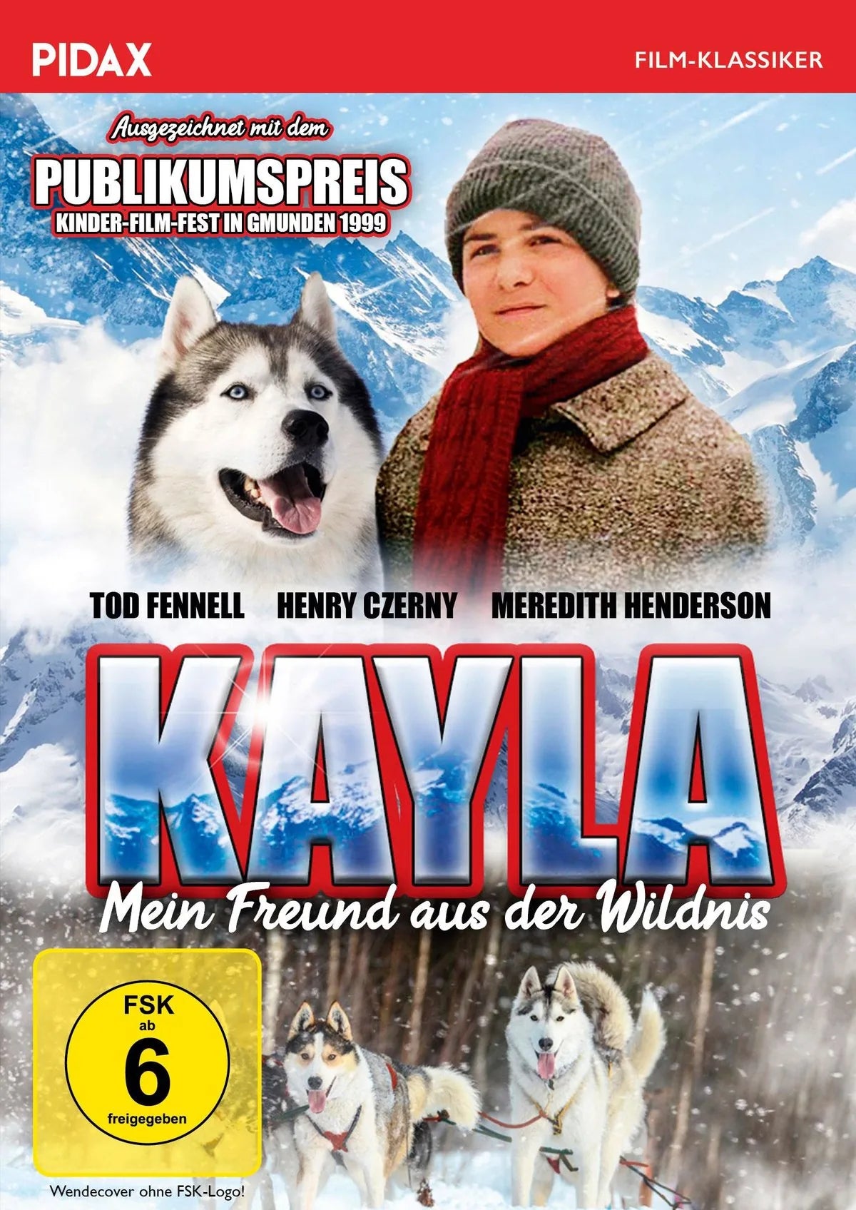 DVD-Cover von Kayla - Mein Freund aus der Wildnis von Nicholas Kendall