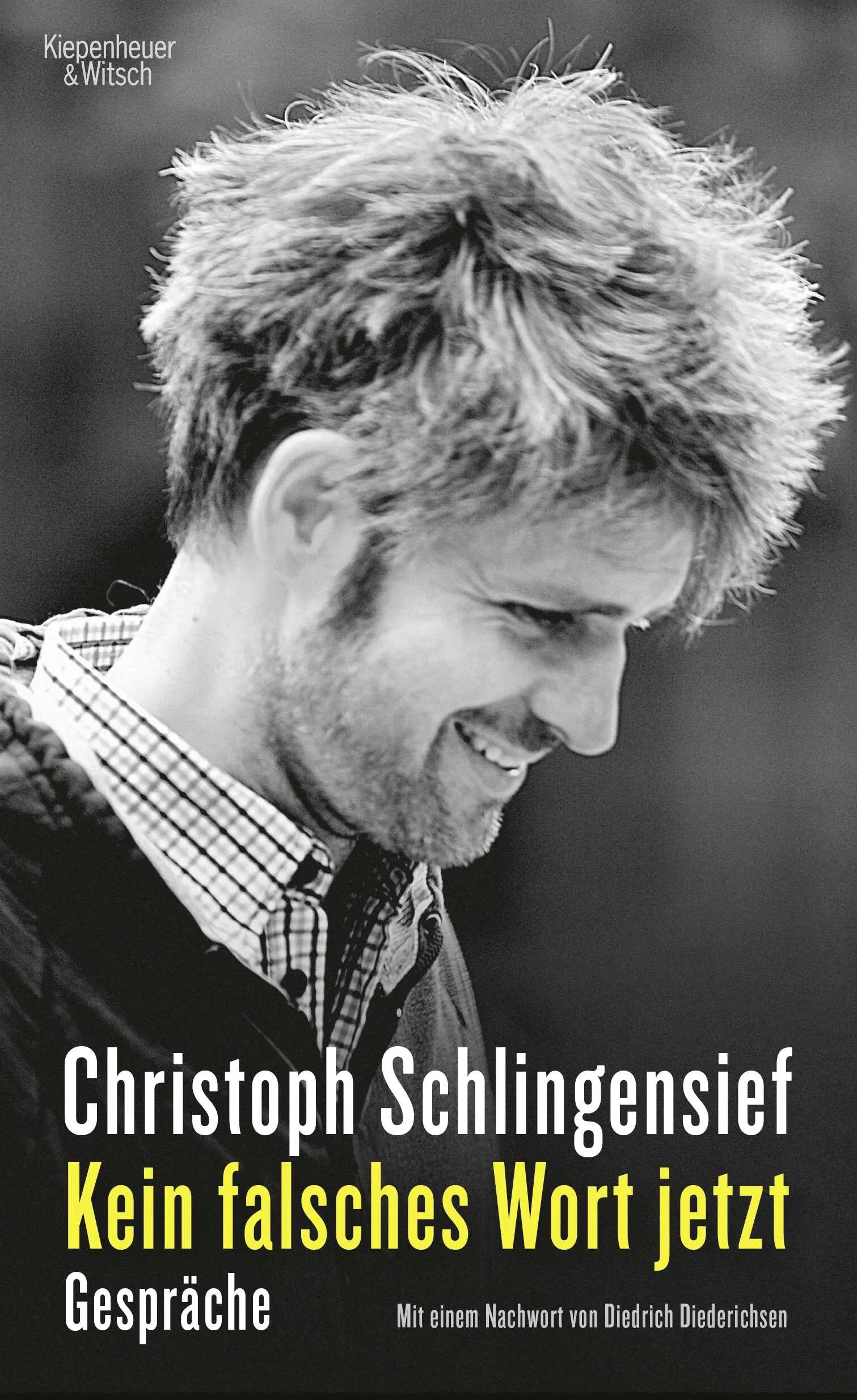 Buchcover von 'Kein falsches Wort jetzt' - Gebundene Ausgabe von Christoph Schlingensief