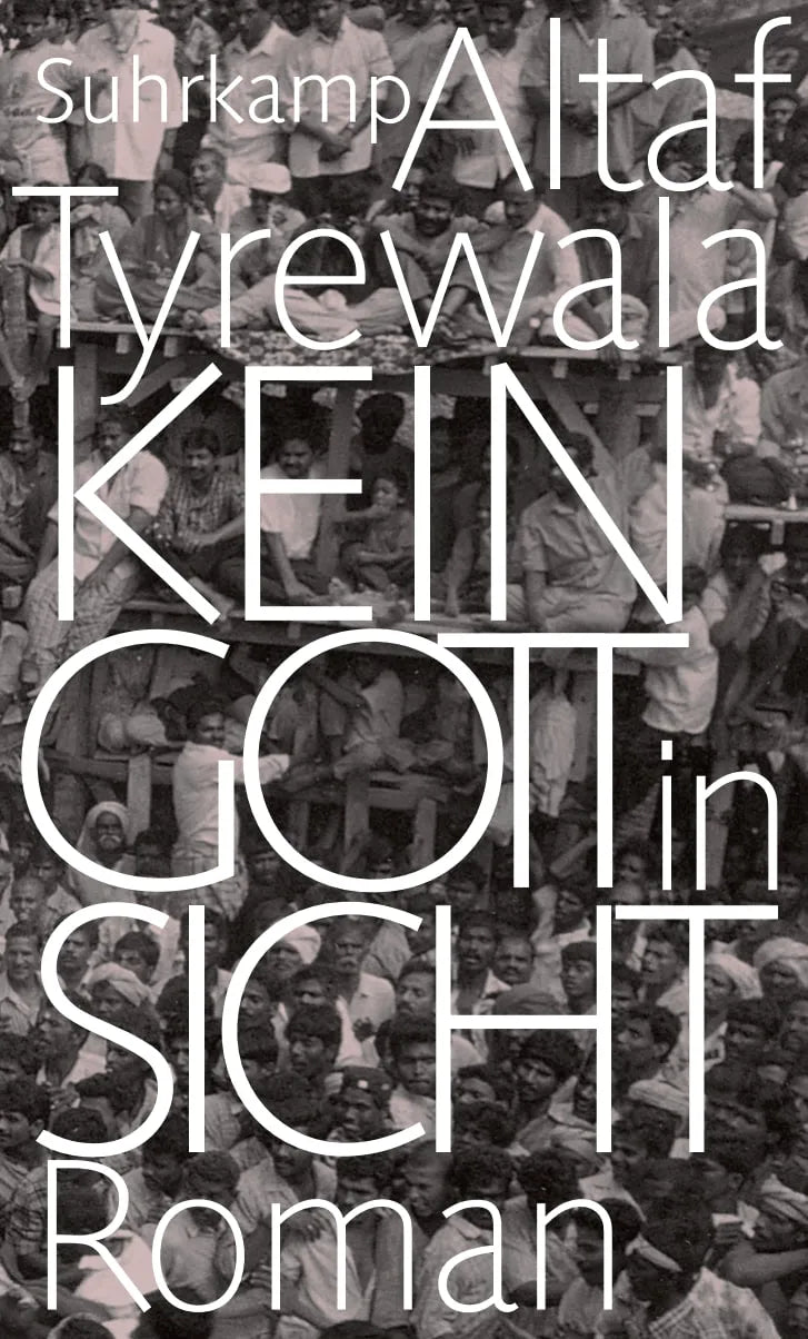 Buchcover von 'Kein Gott in Sicht' - Gebundene Ausgabe von Altaf Tyrewala
