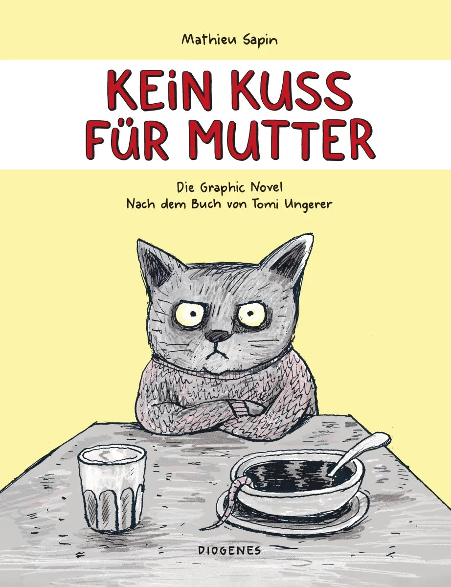Buchcover von 'Kein Kuss für Mutter' - Gebundene Ausgabe von Tomi Ungerer