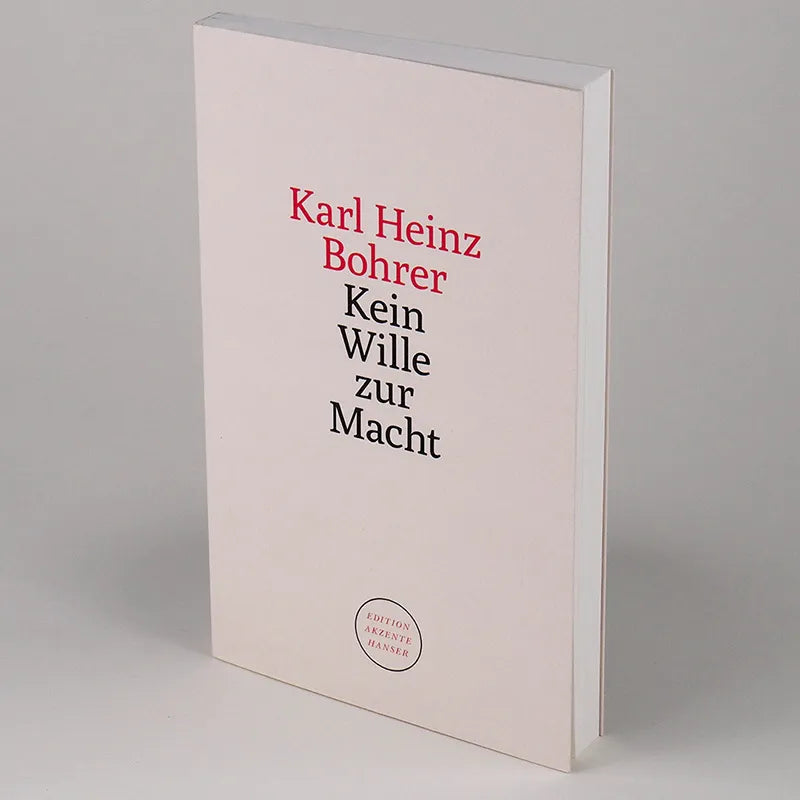 Abbildung von 'Kein Wille zur Macht'