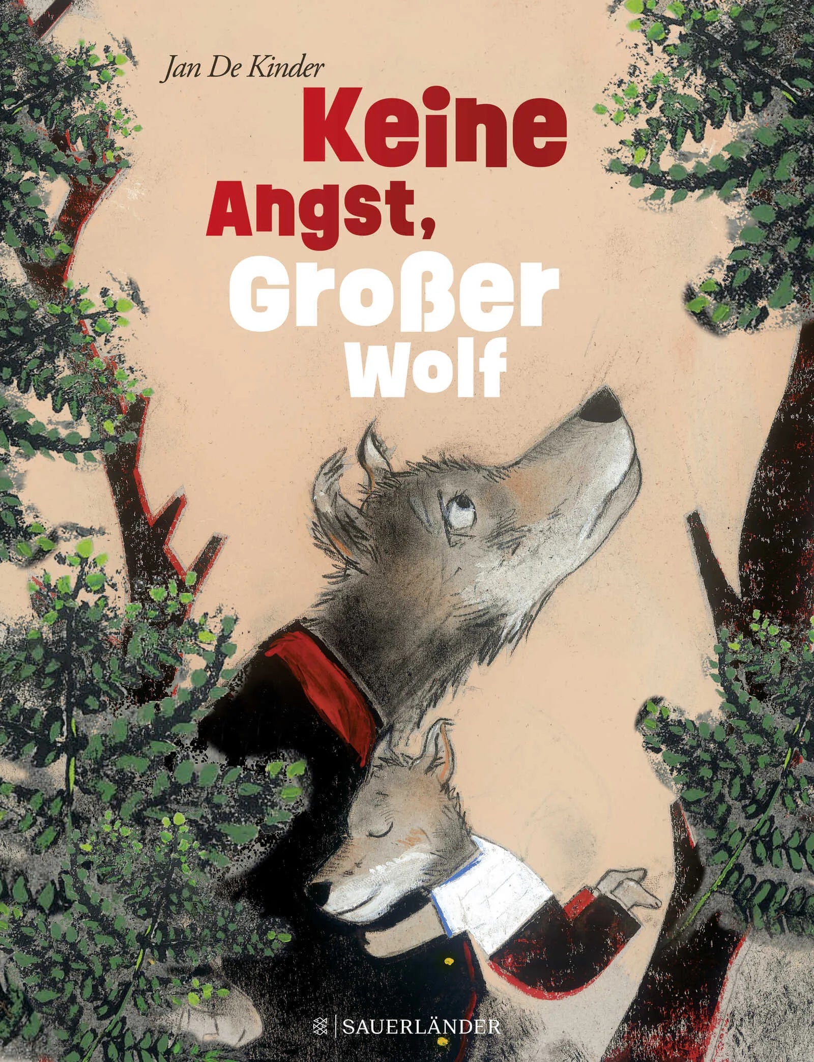 Buchcover von 'Keine Angst, Großer Wolf' - Gebundene Ausgabe von Jan De Kinder