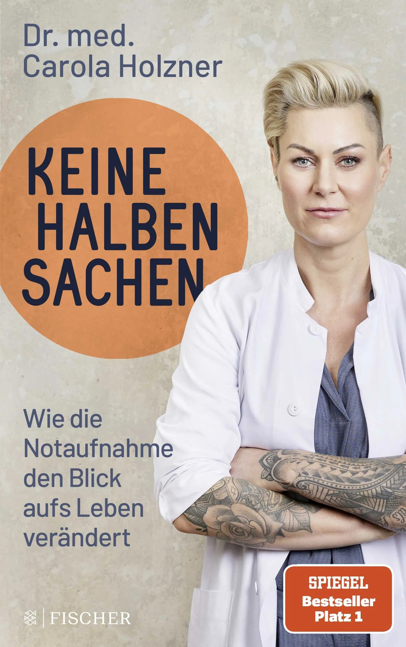 Buchcover von 'Keine halben Sachen' - Paperback von Carola Holzner