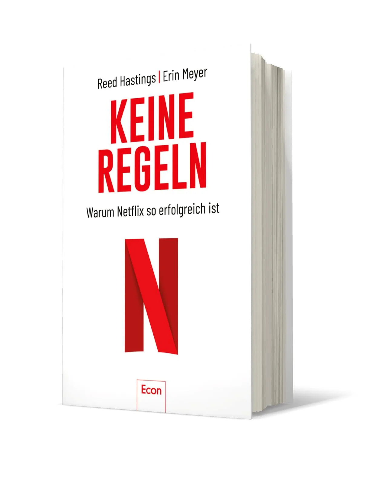 Buchcover von 'Keine Regeln' - Gebundene Ausgabe von Reed Hastings