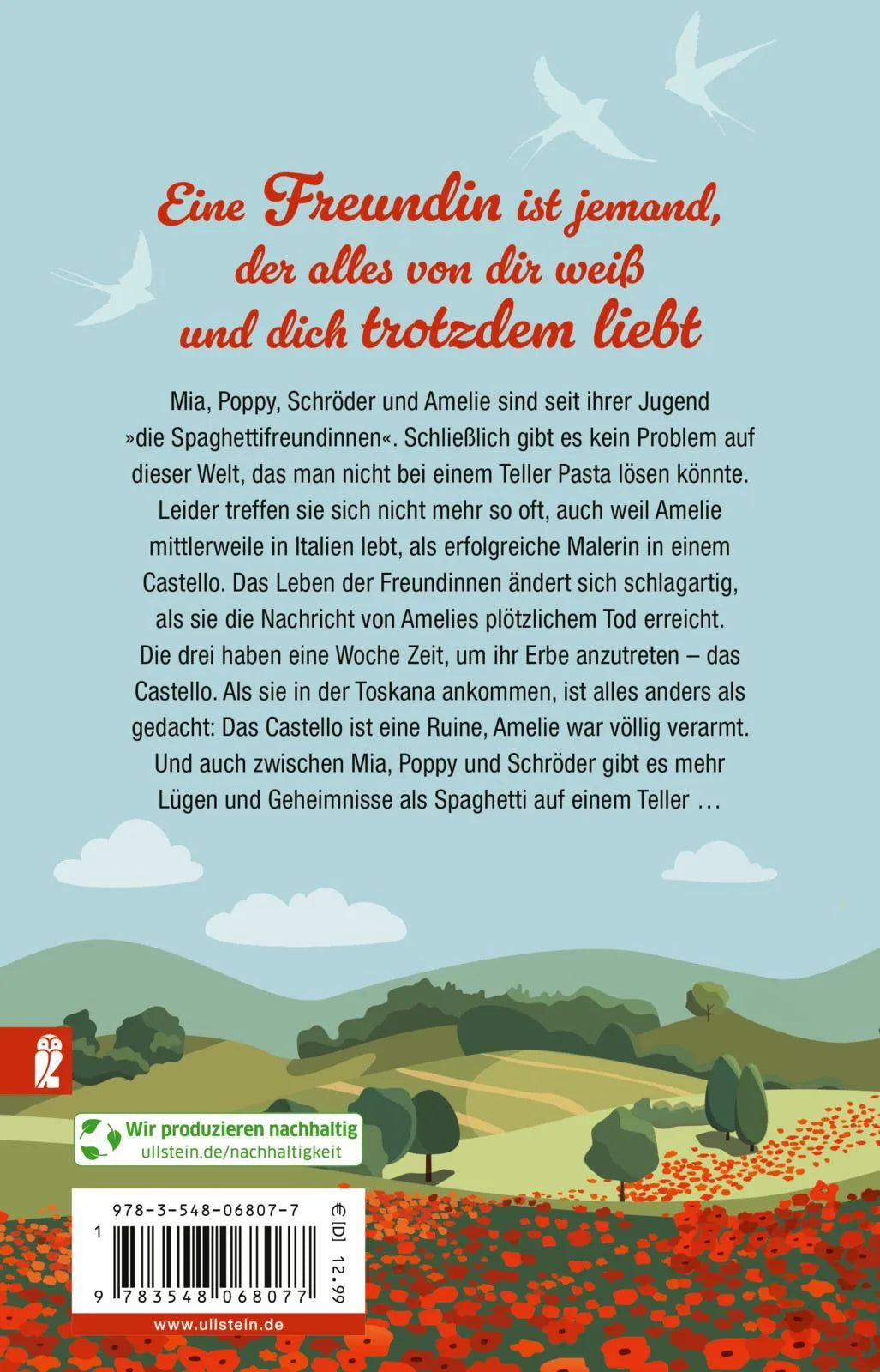 Rückseite: Keine Spaghetti sind auch keine Lösung (Taschenbuch)