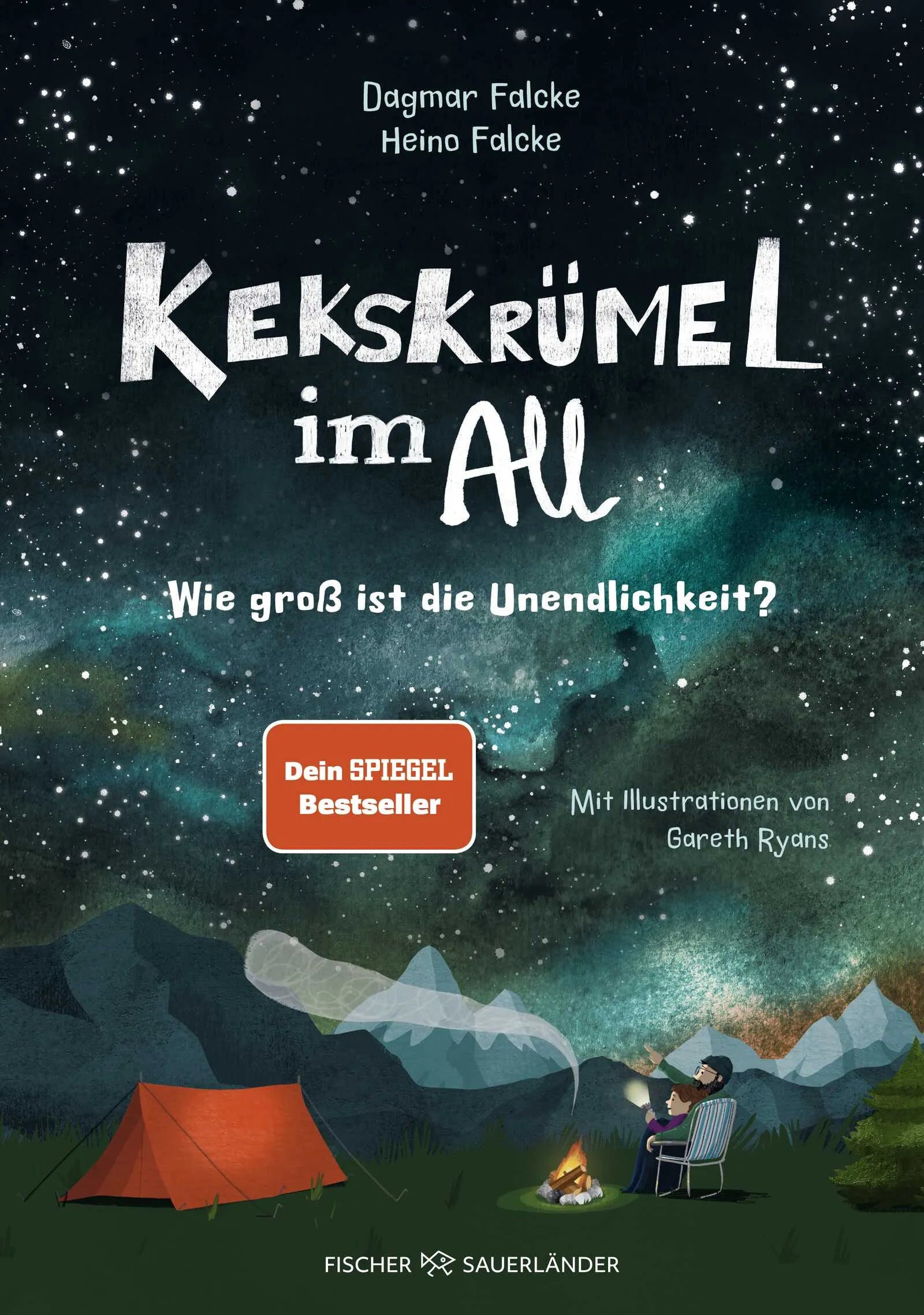Buchcover von 'Kekskrümel im All. Wie groß ist die Unendlichkeit?' - Gebundene Ausgabe von Heino Falcke