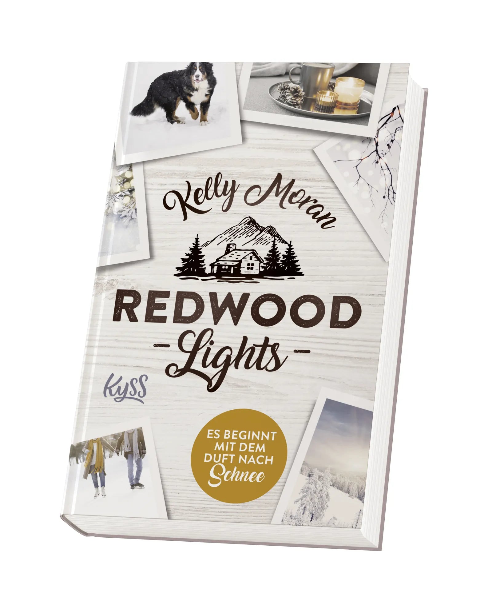 Produktansicht: Redwood Lights – Es beginnt mit dem Duft nach Schnee (Gebundene Ausgabe)