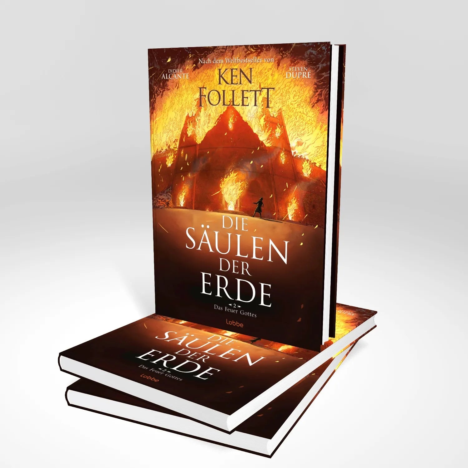 Produktansicht: Die Säulen der Erde - Das Feuer Gottes (Gebundene Ausgabe)