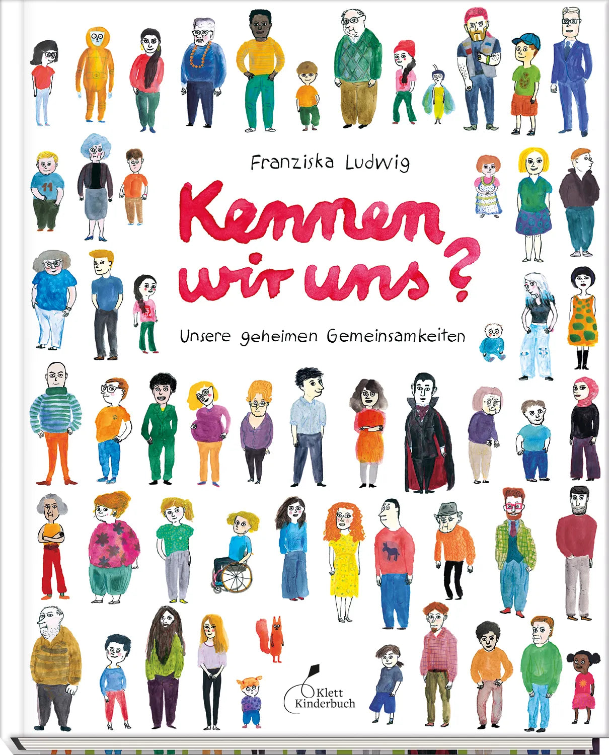 Buchcover von 'Kennen wir uns? Unsere geheimen Gemeinsamkeiten' - Gebundene Ausgabe von Franziska Ludwig