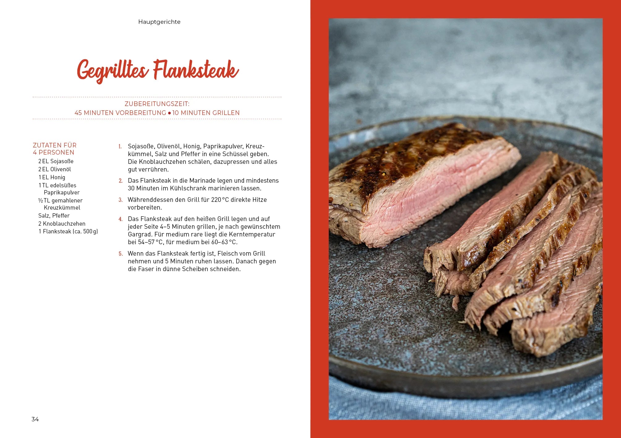 Innenansicht von 'Keramikgrill: Das Rezeptbuch' - Taschenbuch