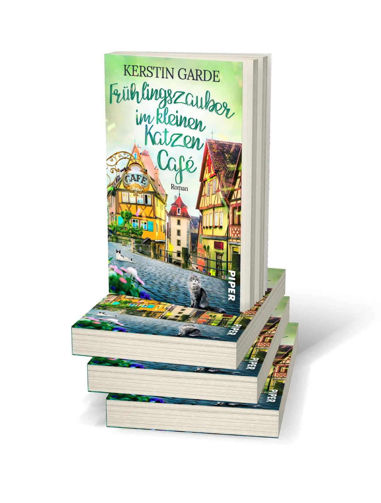 Produktansicht: Frühlingszauber im kleinen Katzen-Café (Taschenbuch)