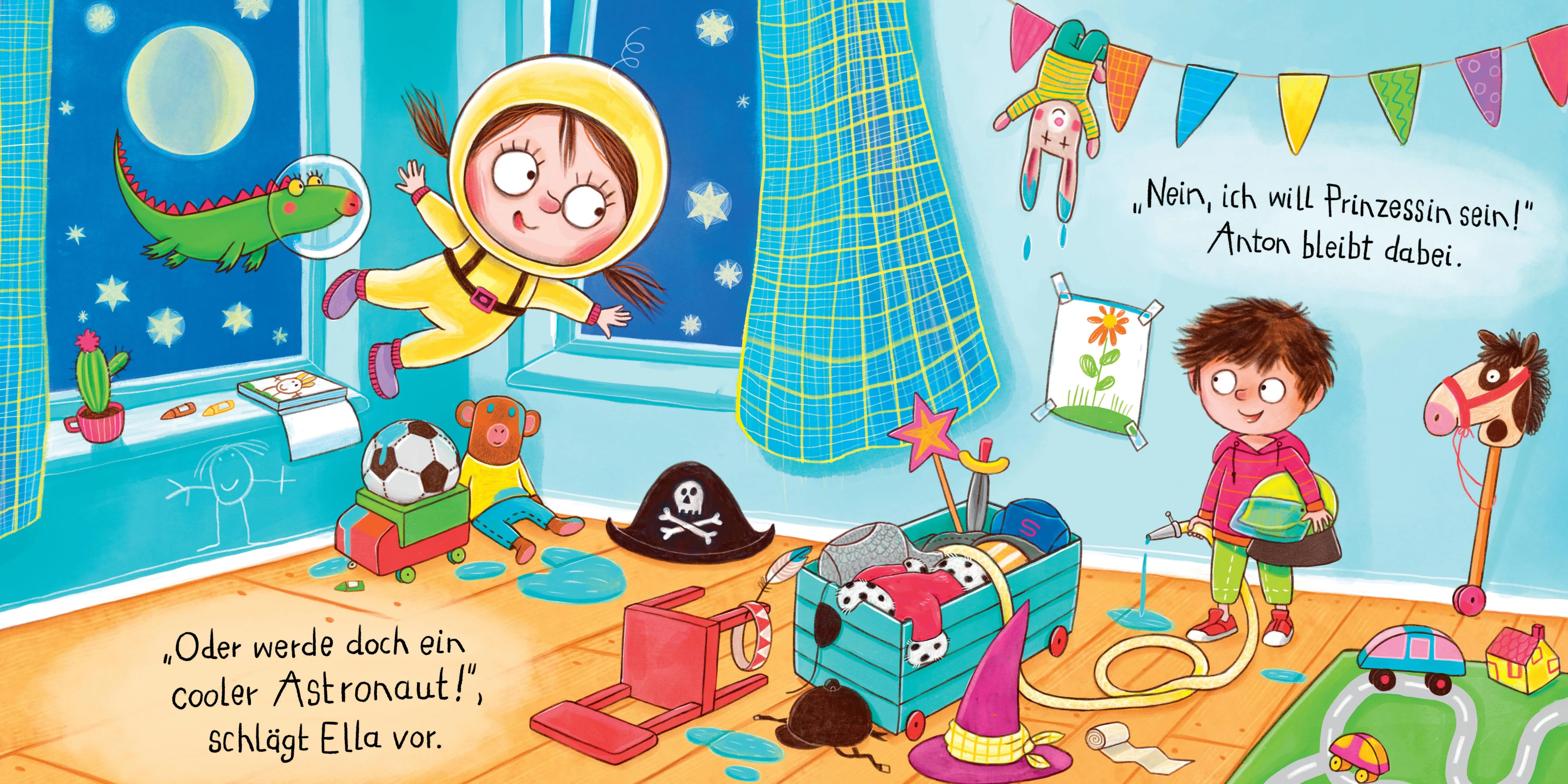 Produktansicht: Anton will Prinzessin sein (Gebundene Ausgabe)