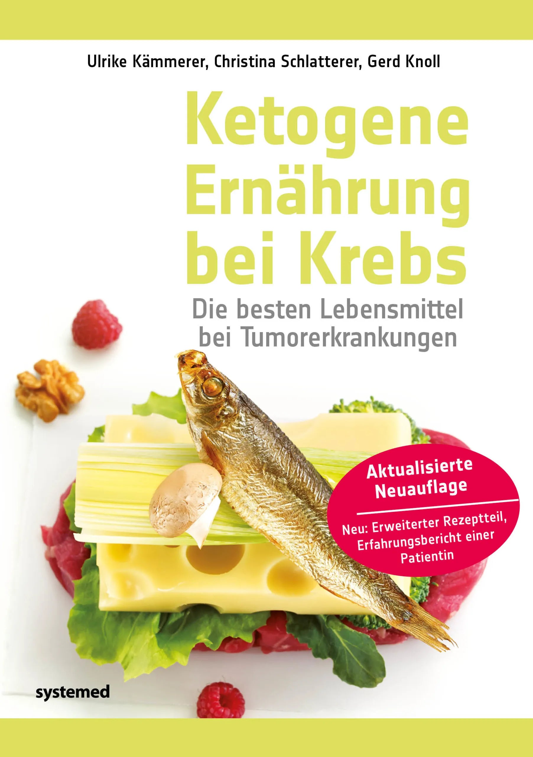 Buchcover von 'Ketogene Ernährung bei Krebs' - Taschenbuch von Ulrike Kämmerer