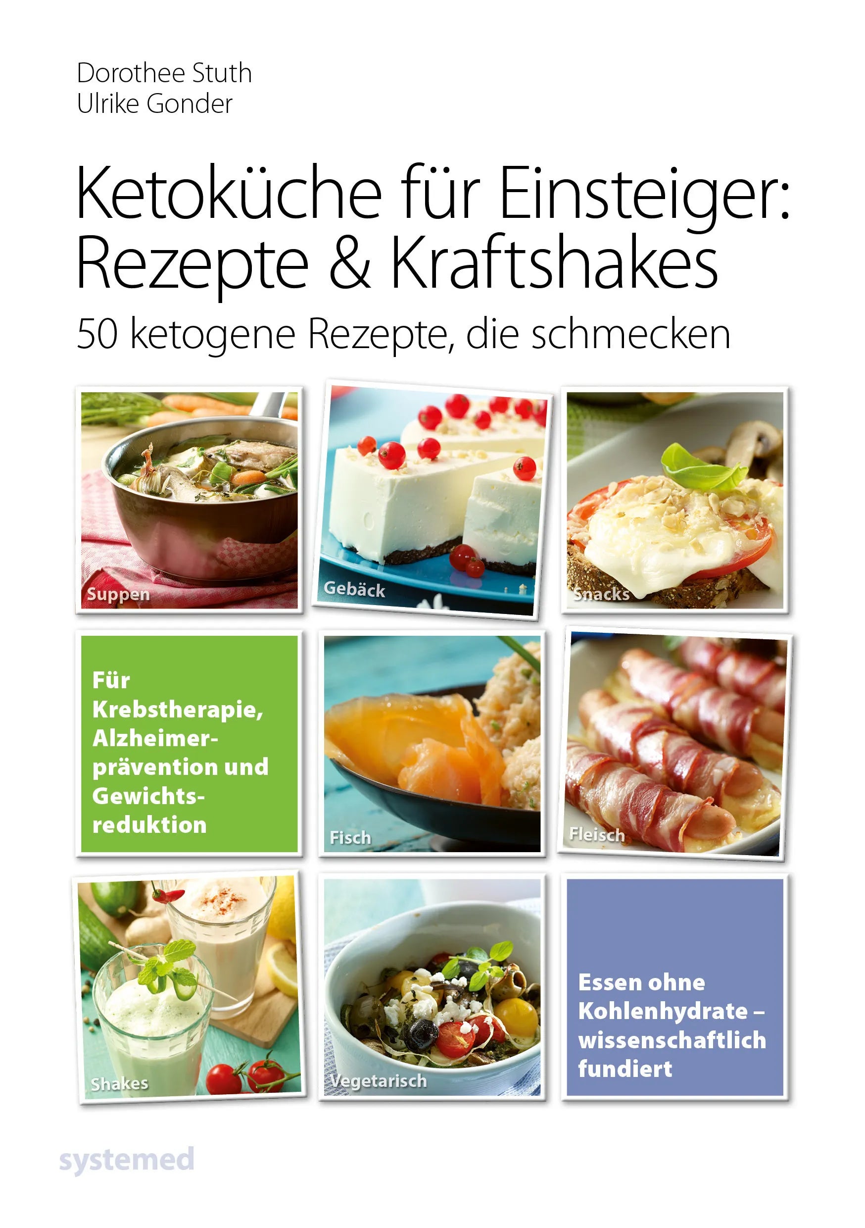 Buchcover von 'Ketoküche für Einsteiger: Rezepte & Kraftshakes' - Taschenbuch von Ulrike Gonder
